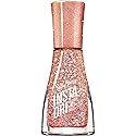 Sally Hansen Insta-Dri Nail Polish | Quick Dry, Long Lasting, Streak-Free Shine |Semi-Opaque, Glittery | 258 Shooting Star | Sparkling Champagne Nail