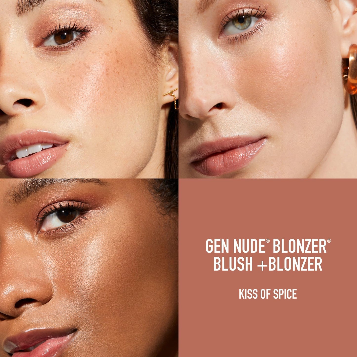 bareMinerals Gen Nude Blonzer, Kiss of Spice, Vegan, Cruelty-Free & Dermatologist-Tested