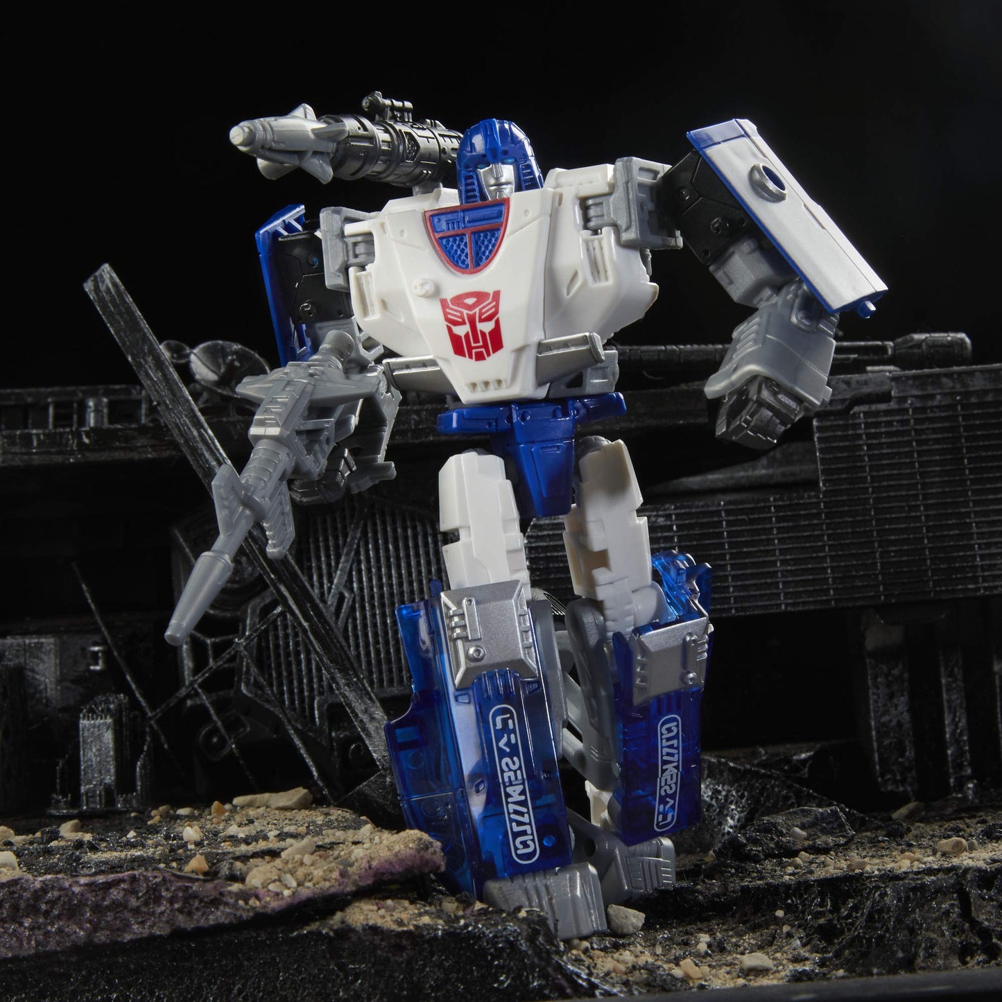 Transformers Toys Generations War for Cybertron Deluxe Wfc-S43 Autobot Mirage Figure - Siege Chapter - Adults & Kids Ages 8 & Up, 5