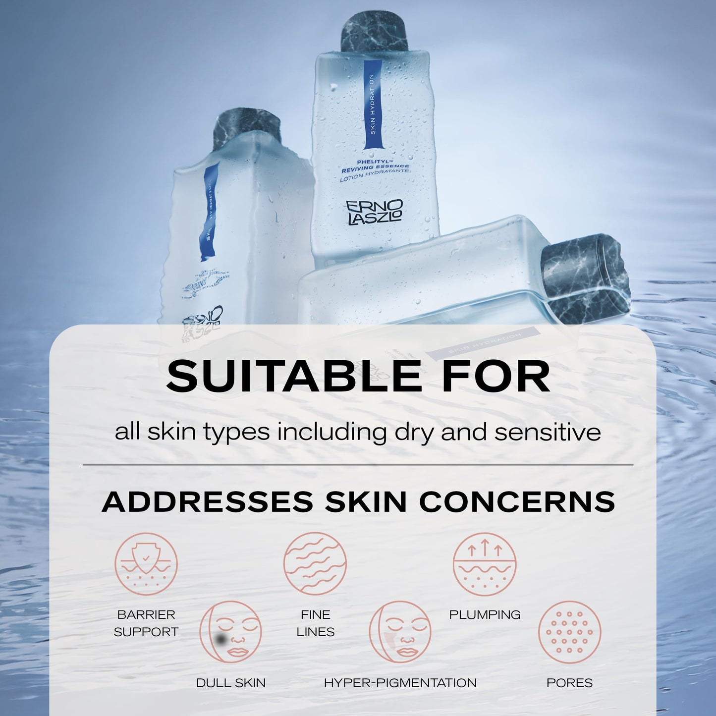 Erno Laszlo Phelityl Reviving Essence, Moisturizing Facial Essence for Dry Skin, Skin Hydration for Dull and Dry Complexions and Healthy-Looking Skin