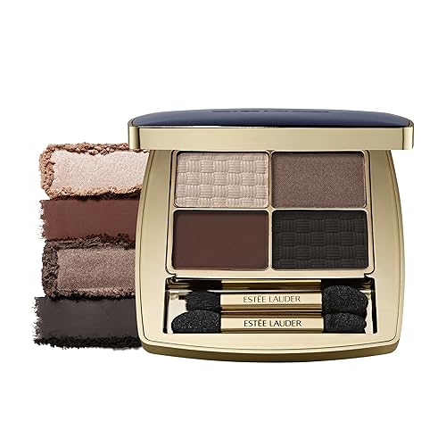 Estée Lauder The Essential Eyeshadow Quad Long-Lasting Palette | Shape, Sculpt, Magnify, Prenup, 0.14 Ounce