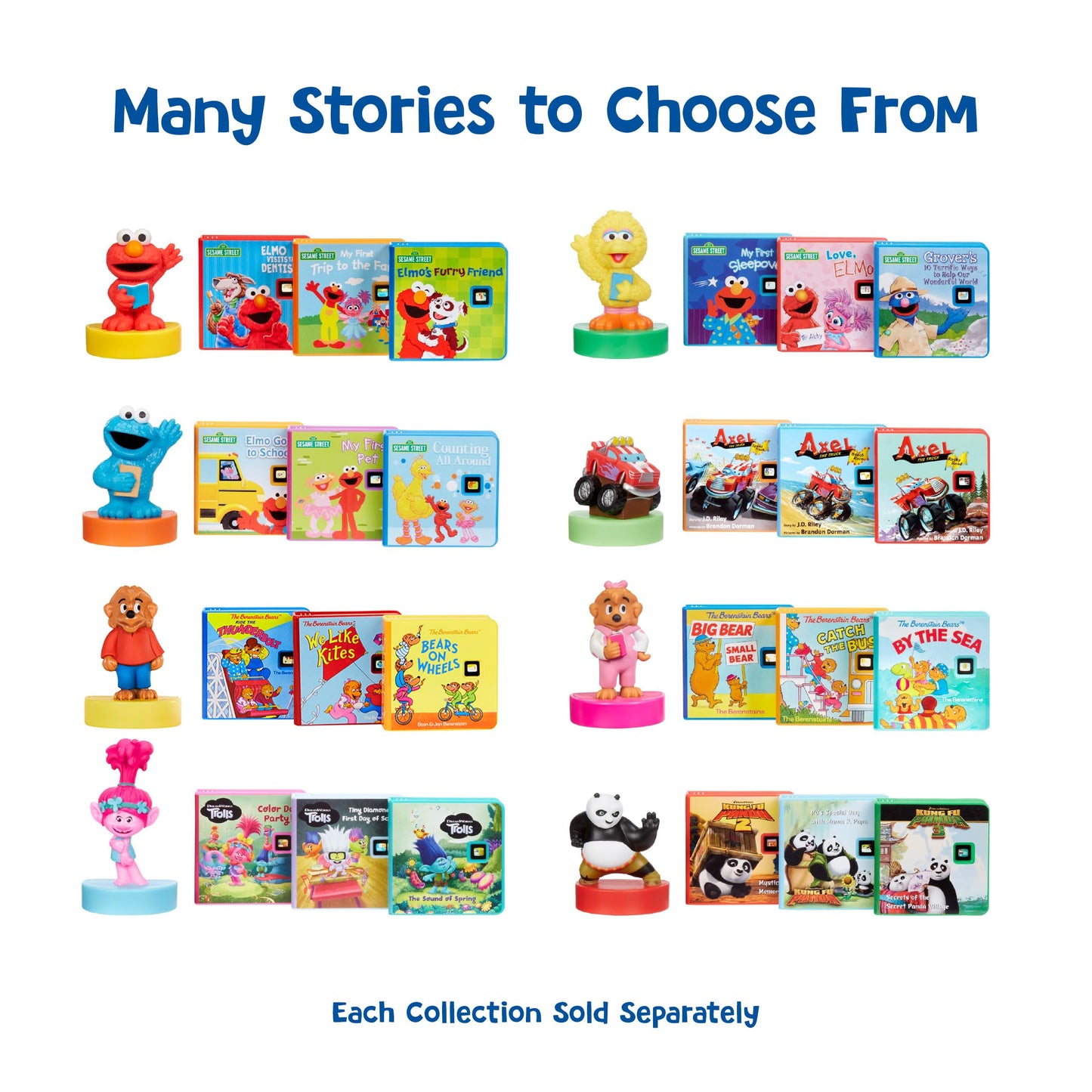Little Tikes Story Dream Machine | Sesame Street Cookie Monster & Friends Story Collection with Books & Audio Play | Kids Ages 3+ Gift
