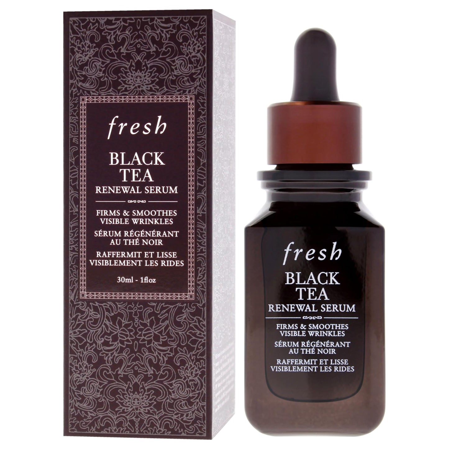Black Tea Renewal Serum by Fresh for Women - 1 oz Serum