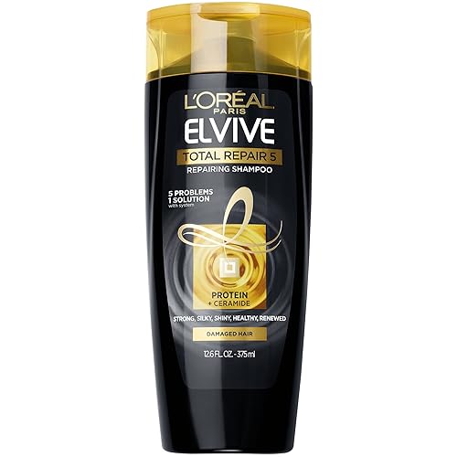 L'Oréal Paris Hair Expert Total Repair 5 Restoring Shampoo, 12.6 fl. oz. (Packaging May Vary)