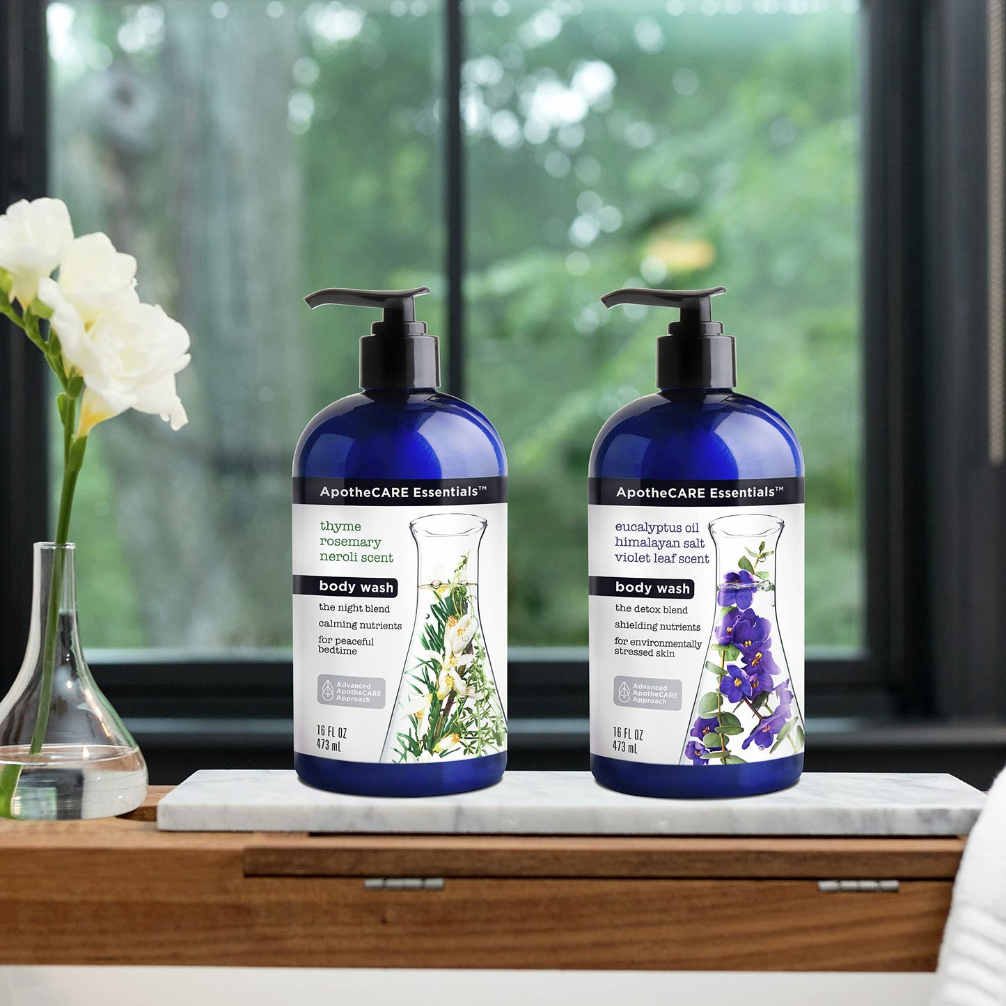 ApotheCARE Essentials The Detox Blend Body Wash Eucalyptus 16 oz
