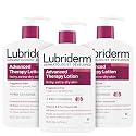 Lubriderm Advanced Therapy Fragrance-Free Moisturizing Lotion with Vitamins E and Pro-Vitamin B5, Intense Hydration for Extra Dry Skin, Non-Greasy