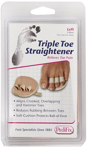 PediFix Triple Toe Straightener, Left Foot Beauty & Personal Care Pedifix