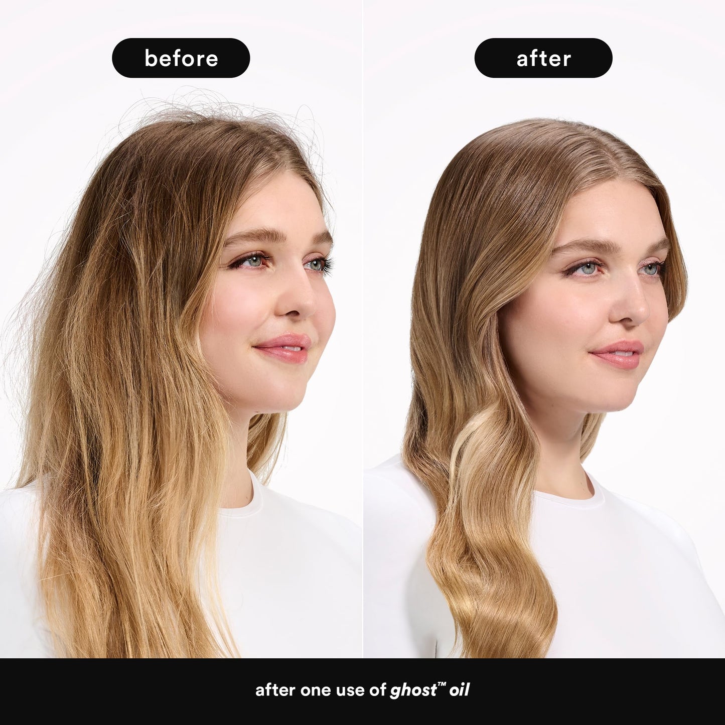 VERB Ghost Oil, 2 fl oz- Weightless Hair Oil for Fine to Medium Hair - Smooths Frizz, Adds Shine - No Parabens, Gluten or Harmful Sulfates