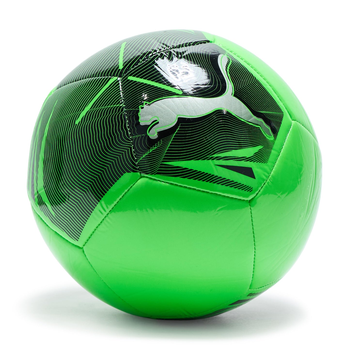 Puma Unisex Big Cat Soccer Ball, Fluro Green PES-Black-Silver AH25, 3
