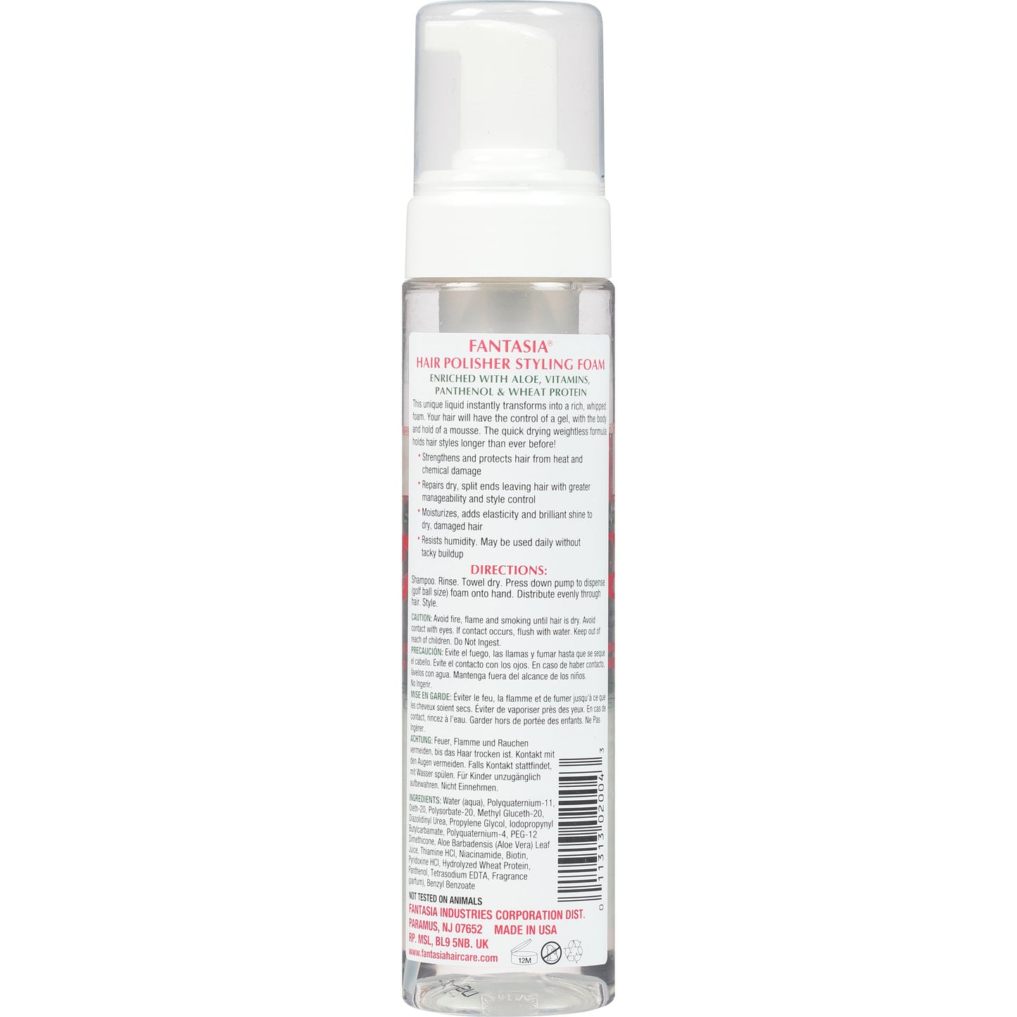 Fantasia Polisher Style Foam, 8.5 Ounce, IC202004