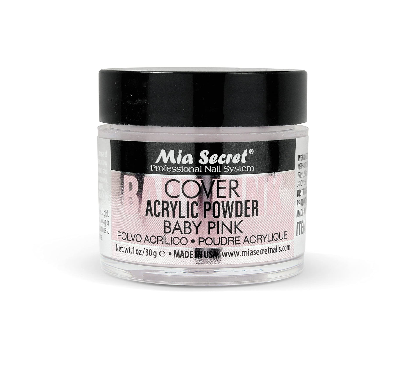 Mia Secret Acrylic Powder Cover Baby Pink 1 oz. Beauty & Personal Care Mia Secret