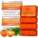 Hermon Antifungal Soap Bar: Antifungal Soap Treatment for Ringworm, Jock Itch & Athlete’s Foot with Tea Tree Oil - Medicated Anti Fungal Tea Tree Bar Beauty & Personal Care Hermon