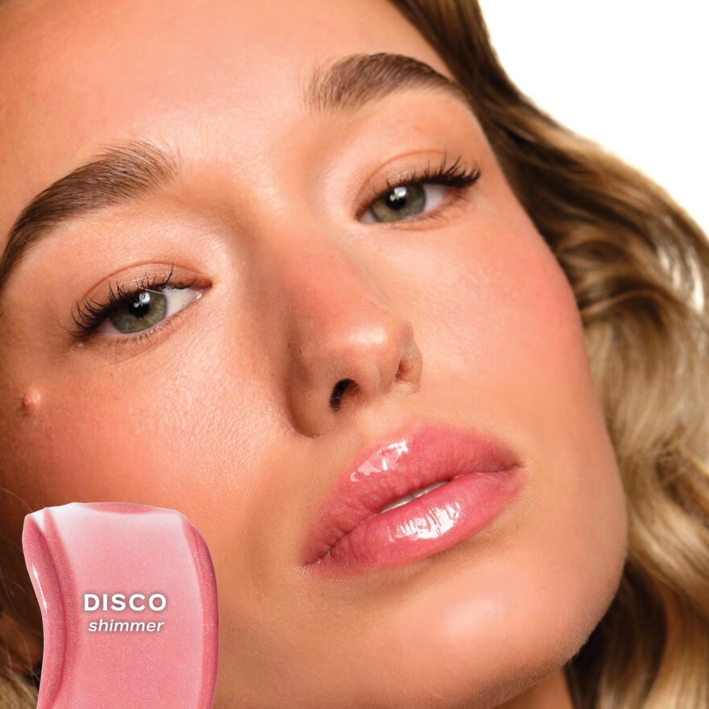 Saie Glossybounce - Hydrating Lip Gloss and Tinted Lip Oil Hybrid with Hyaluronic Acid & Jojoba Oil for Non-Sticky, Ultra-Shiny, Plump & Soft Lips -