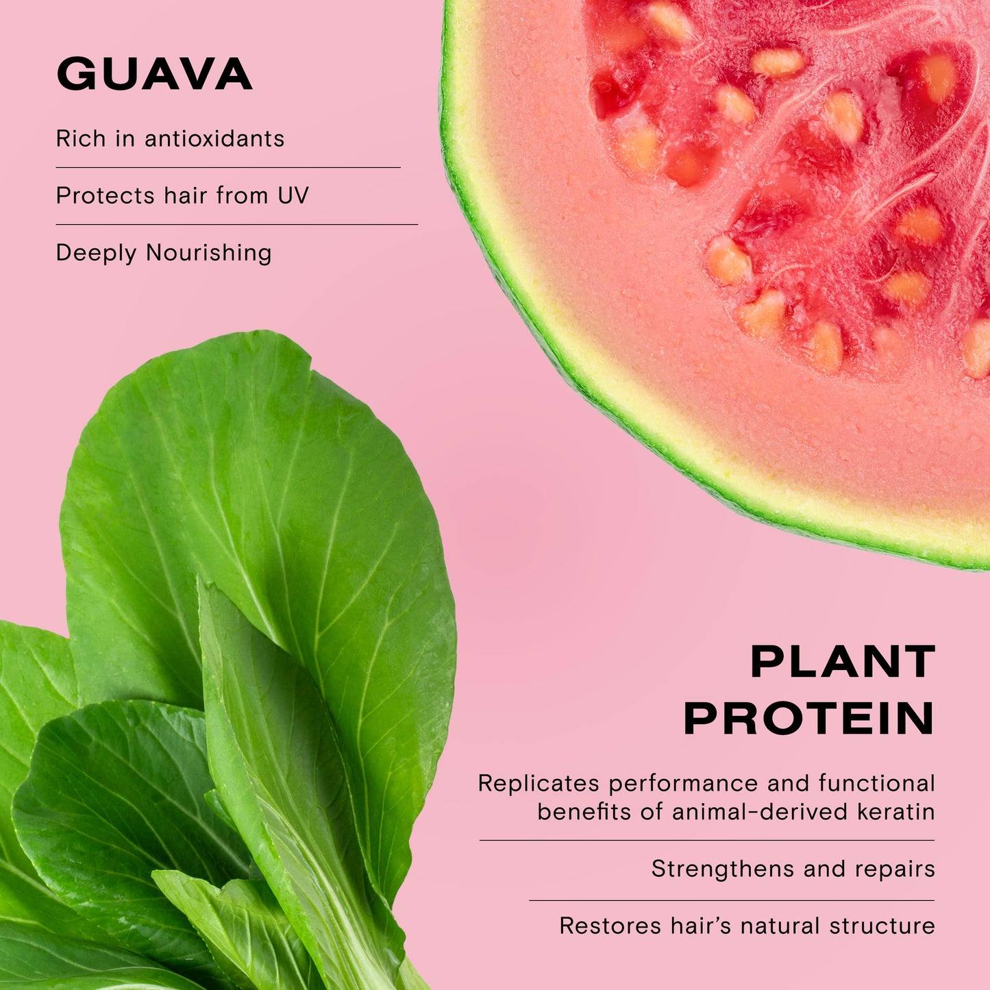 Ceremonia Guava Hair Mask Color Protection and Damage Repair with Agave, 7.8 Fl Oz | 230 mL