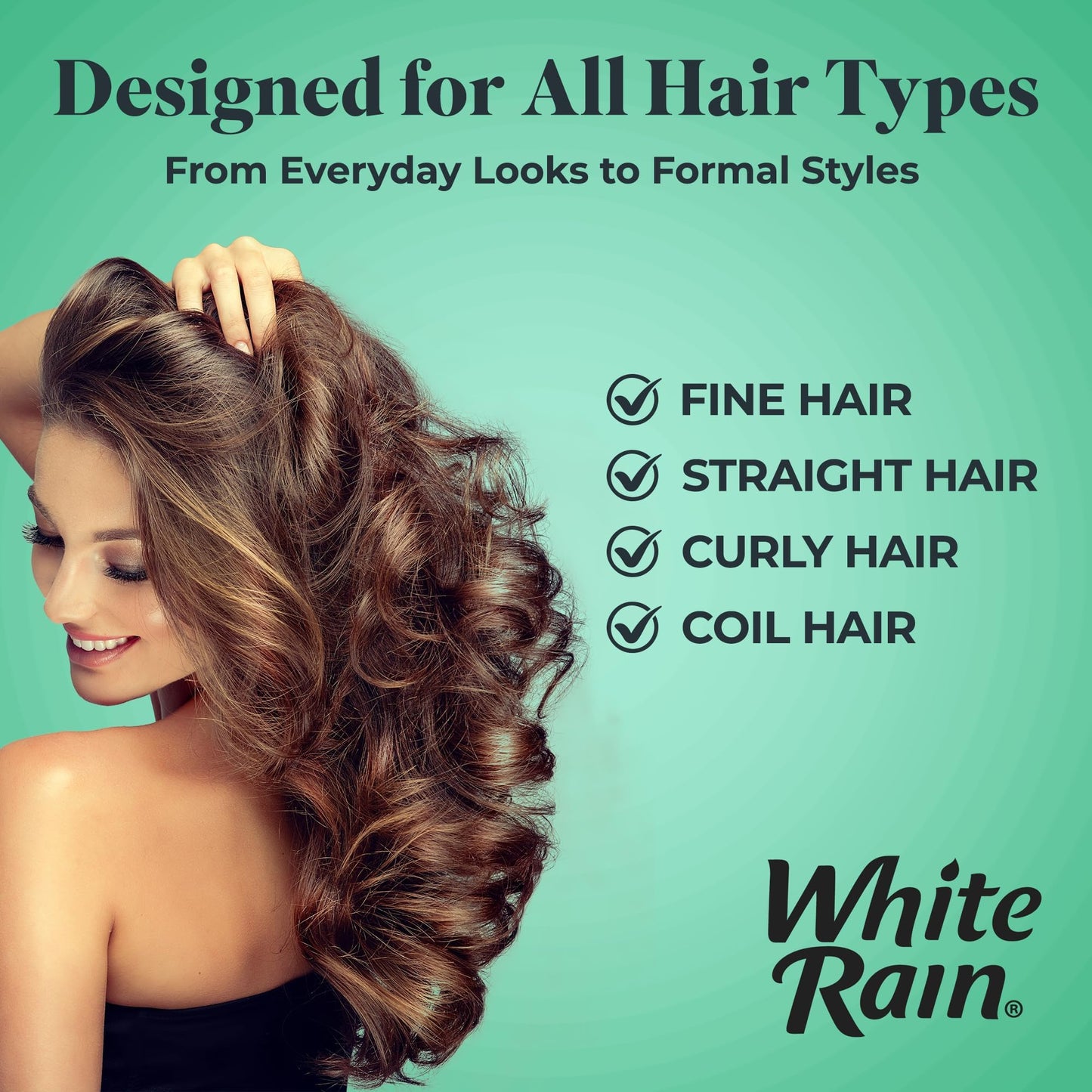 White Rain Hairspray Extra Hold Unscented, 7 oz (Pack of 1), Aerosol Hairspray for Women & Men, Humidity Resistant, Fragrance-Free, Non-Sticky