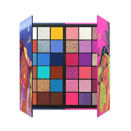 Kara Beauty FREE SPIRIT WILD HEART Duo 36-Shades Multi-Finish Creative Beauty Palette - VEGAN