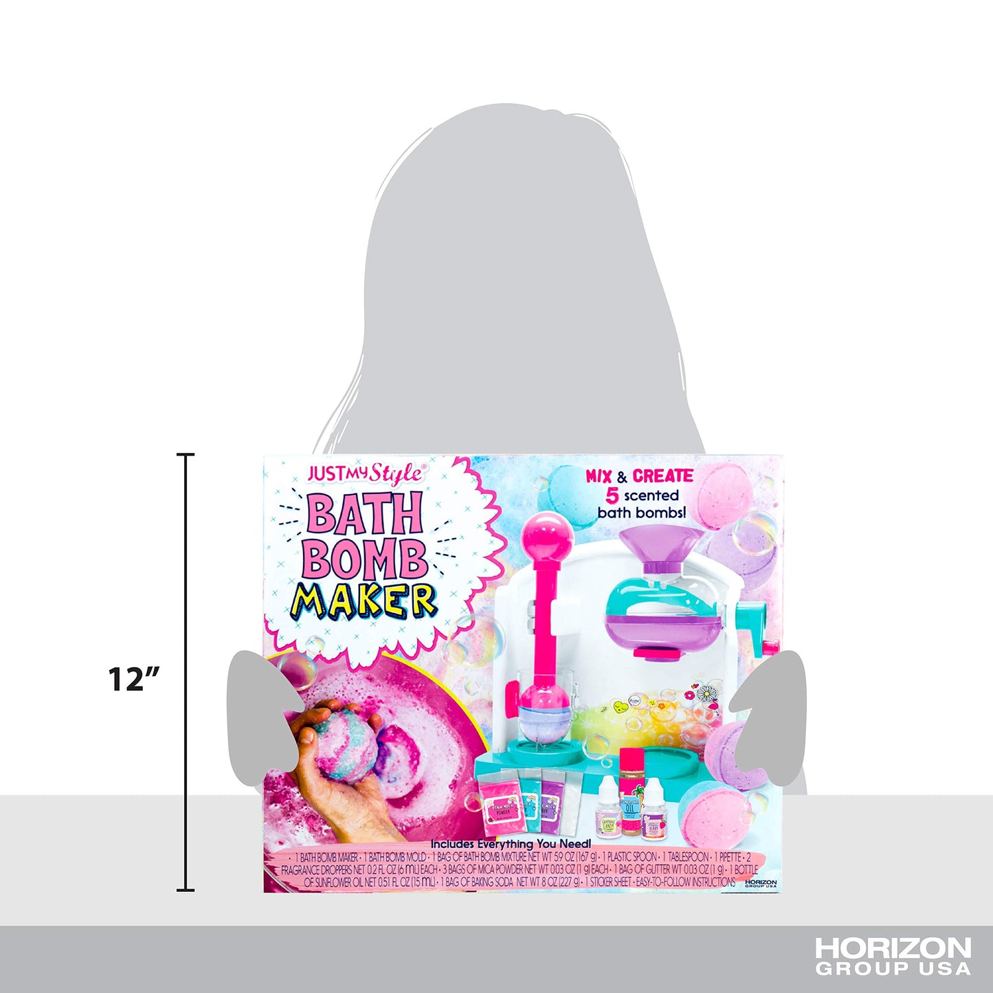 Just My Style Bath Bomb Maker by Horizon Group USA Beauty and Personal Care Just My Style