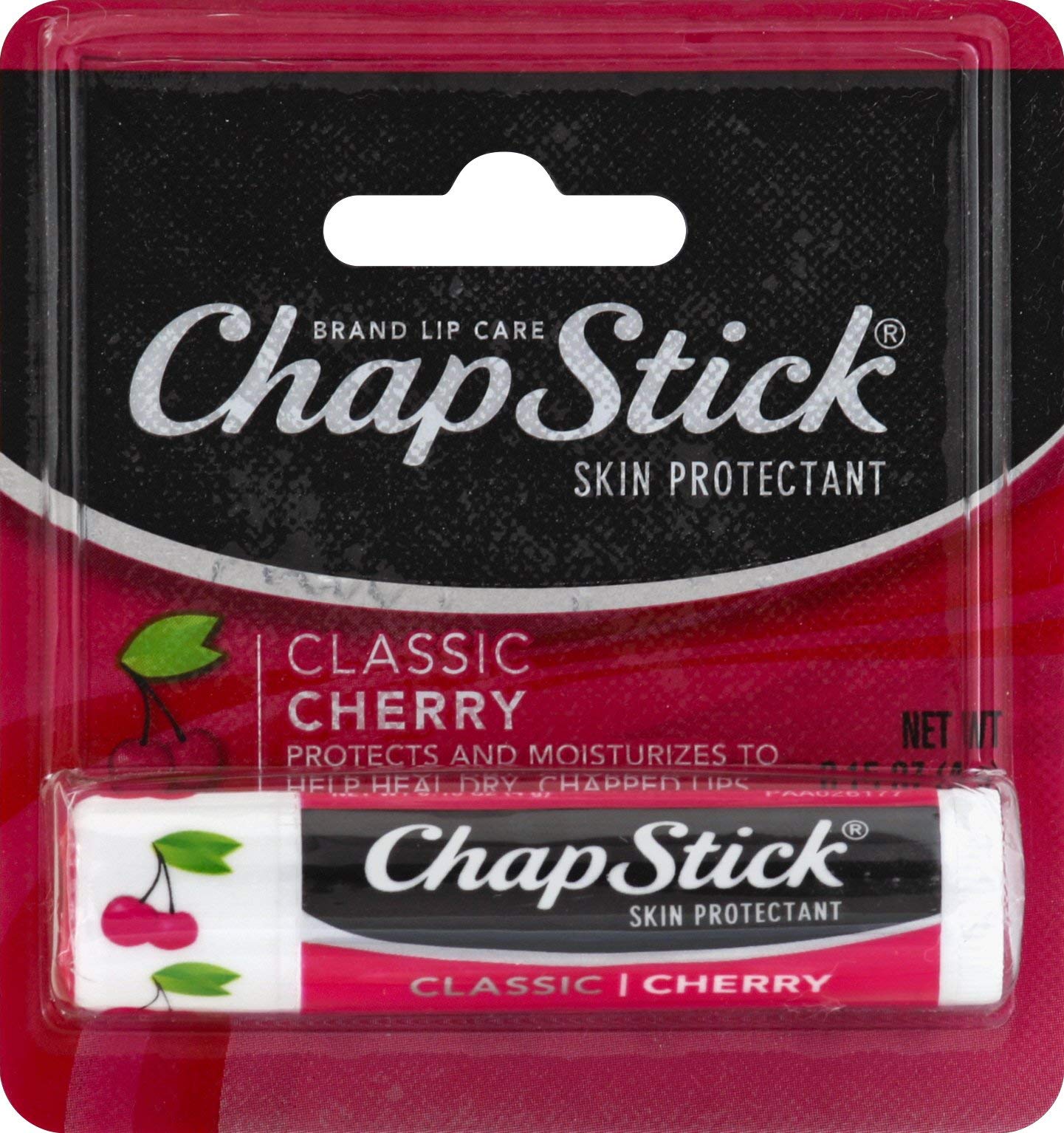 Chapstick Lip Balm Spf 4, Cherry - 0.15 Oz
