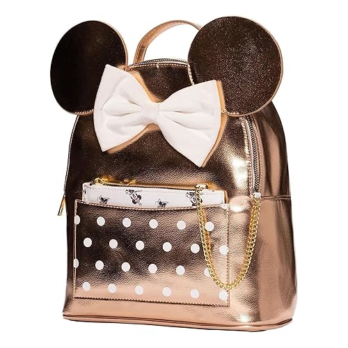 Disney Amigo Minnie Mouse 11 Inch Detachable Pouch Mini-Backpack