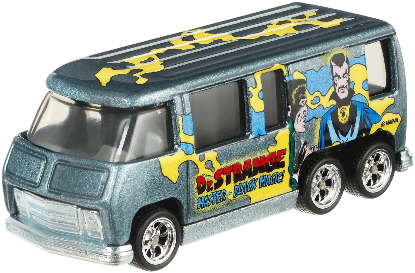 Hot Wheels GMC Motorhome (Doctor Strange) 1:64 Scale Die-Cast Vehicle with Real Rider Tires