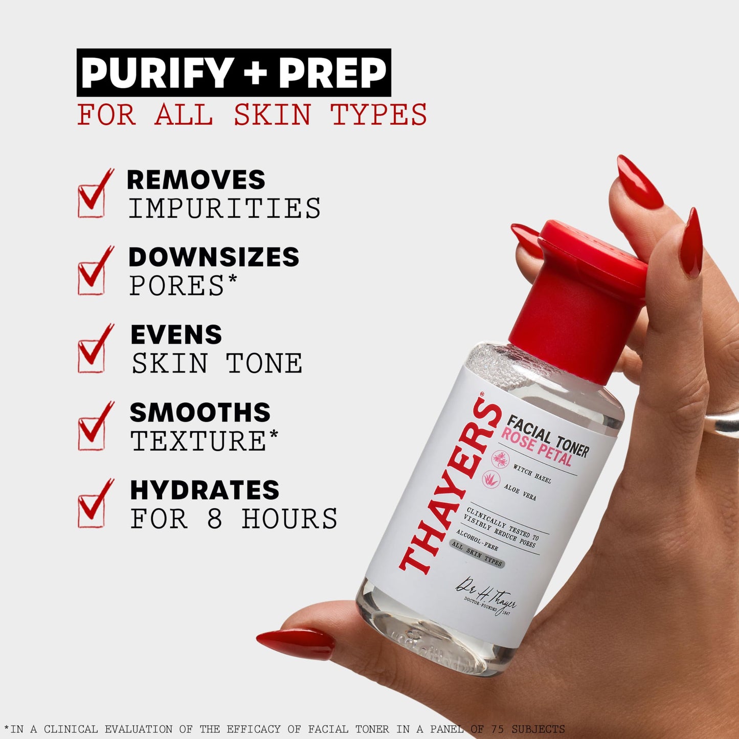 THAYERS Alcohol-Free Rose Petal Witch Hazel Facial Toner for Glowing Skin, Soothing, Hydrating, Refreshing Toner for Normal and Combination Skin, 3oz Beauty and Personal Care THAYERS