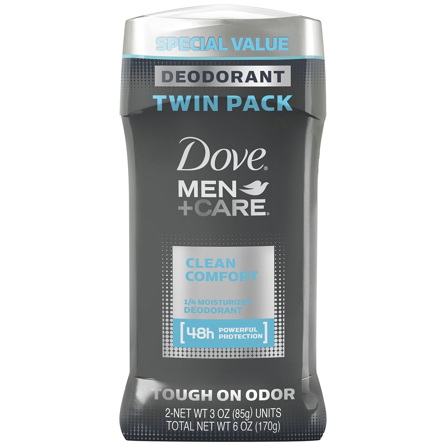 Dove Men+Care Deodorant, Twin Pack, Clean Comfort 48 Hour Protection Beauty and Personal Care Dove