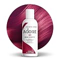 Adore Semi Permanent Hair Color (069 Wild Cherry) | Vegan & Cruelty-Free Red Hair Dye | No Ammonia, No Peroxide, No Alcohol | 4 Fl Oz