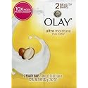 Olay Outlast Ultra Moisture Shea Butter Beauty Bar, 7.52 Ounce, Pack of 2