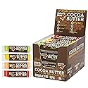 Nature's Bees Cocoa Butter Lip Balm, Lip Care for Dry Lips, Made with Coconut Oil, Beeswax, Vitamin E, Aloe, and Shea Butter, 0.15 oz Each, 4 Flavors