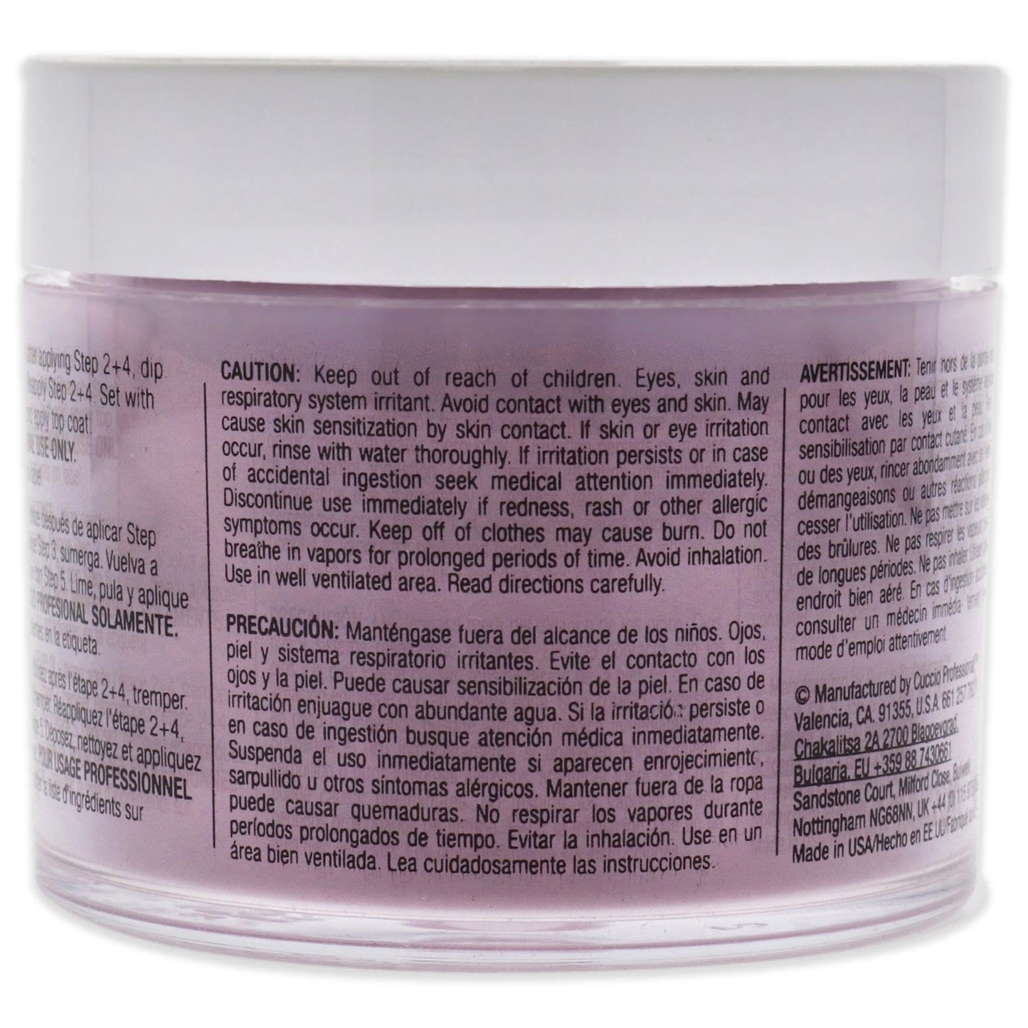 Cuccio Colour Powder Nail Polish Lacquer, I Desire, 1.6 Ounce Beauty & Personal Care Cuccio