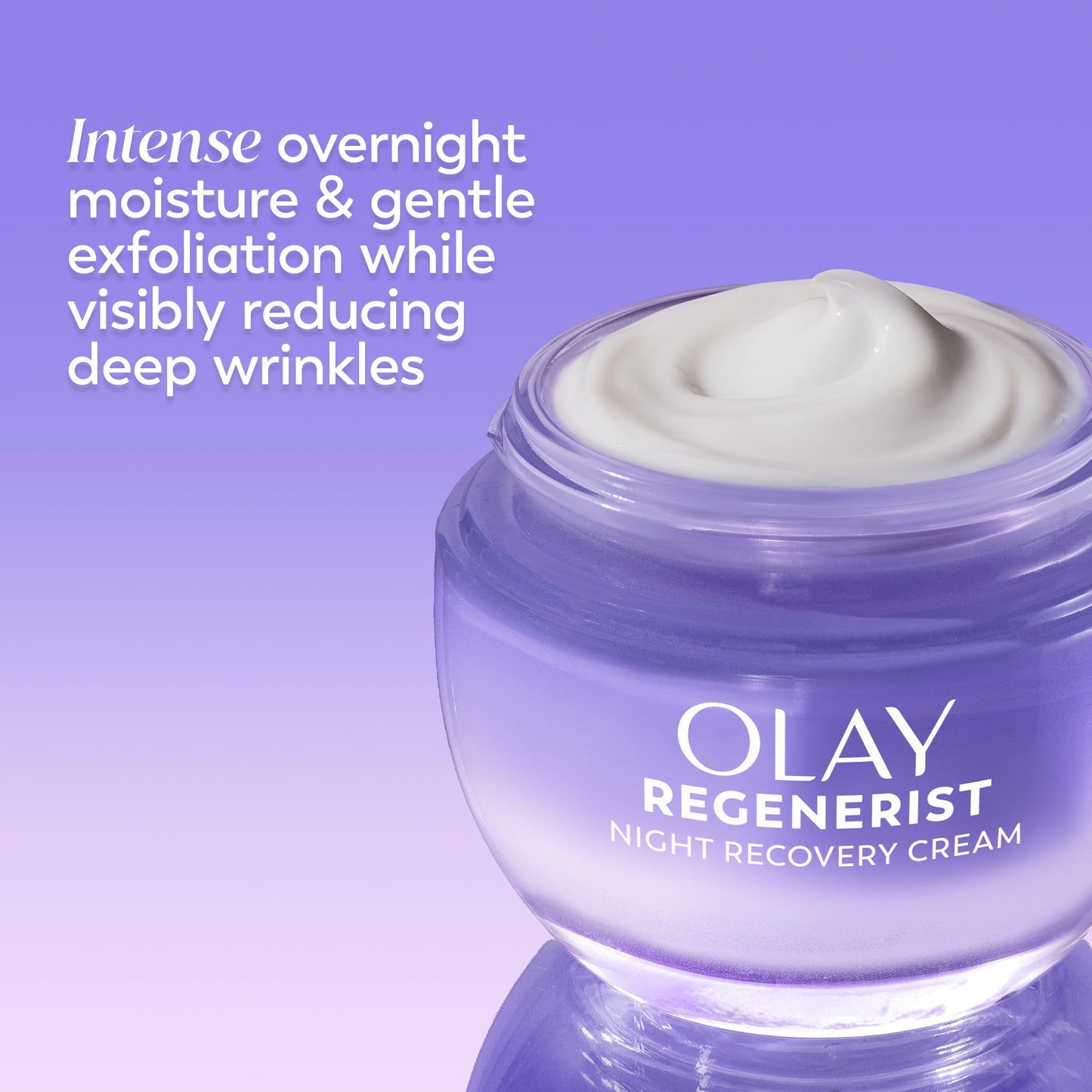 Olay Night Cream for Face, Anti-Aging Face Moisturizer for Women - Fragrance-Free Skin Care, Gift for Women, Anti-Wrinkle, Exfoliate - Triple Collagen