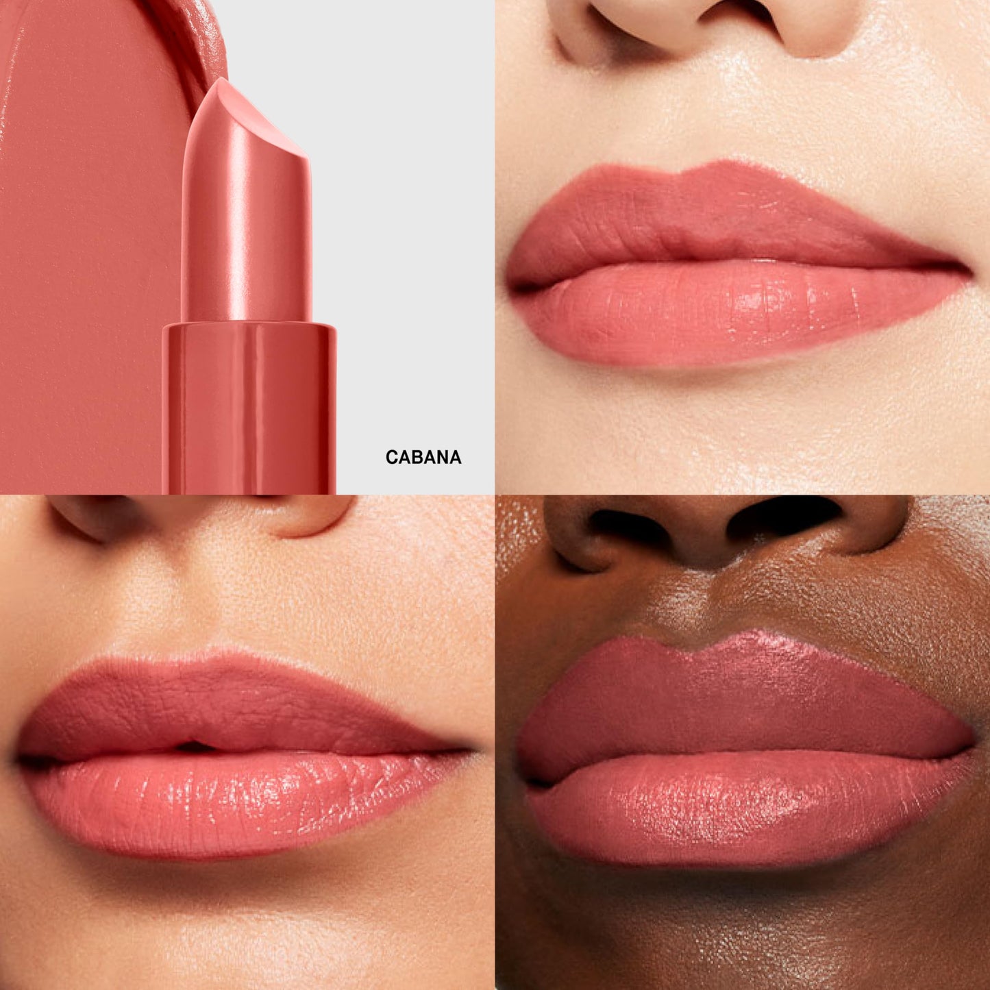 Bobbi Brown Crushed Lip Color | Hydrating, High-Pigment, Satin-Matte Lipstick | Non-Drying, Long-Lasting Wear & Lip Stain Effect, 0.12 Ounce, Cabana