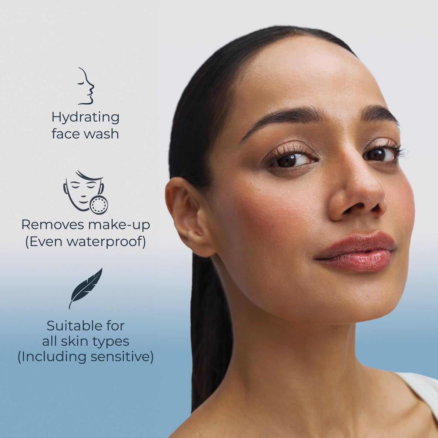 Eucerin Face Gentle Cleansing Hydrating Micellar Water with Hyaluronic Acid, Face Cleanser and Makeup Remover, Fragrance Free and Non-Drying for All