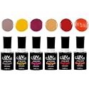 UV-NAILS Gel nail polish cure with UV or LED nail lamp gel polish for nails Set of 6 (MIAMI BEACH) Beauty & Personal Care UV-NAILS
