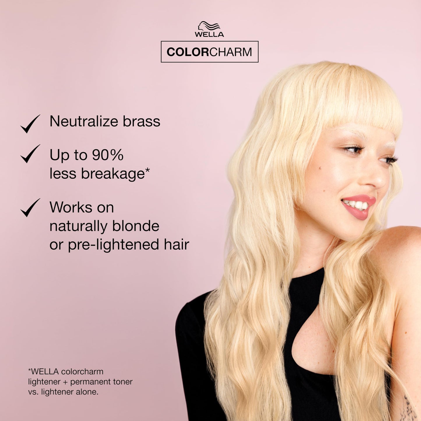 COLORCHARM Permanent Liquid Toners | Neutralize Brass | Free of Parabens | Vegan | T14 Pale Ash Blonde | 1.4 Fl Oz