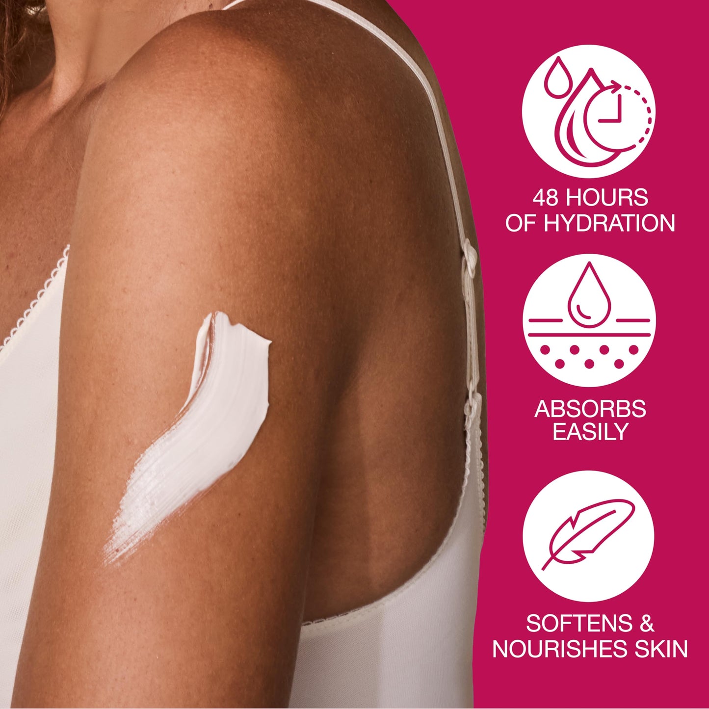 Hempz Mini Brazilian Berry Beauty Actives Lotion, Hydrating Moisturizer for Body, Hands and Feet 2.25 oz.