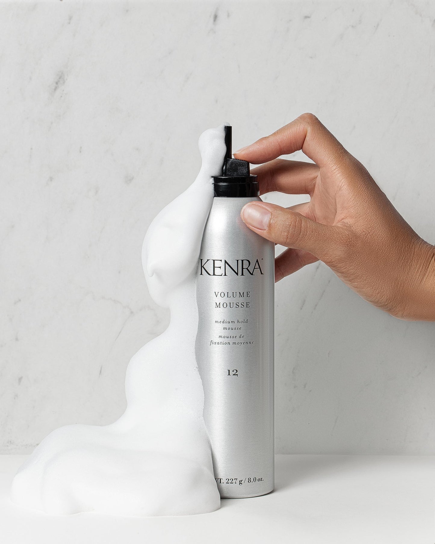 Kenra Professional Volume Mousse 12 | Medium Hold Mousse | Non-Drying, Non-Flaking Lightweight Formulation |Styling Control Without Stiffness Or