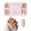 Apres Neutrals Gel-X Alex Box Of Nail Tips, 11 Sizes 00-9, Soft Gel Nail Tip Box, Nail Extensions (150pcs) (Natural Square Short, 150pcs) Beauty & Personal Care APRÉS