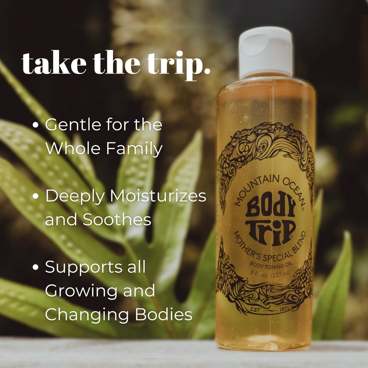 Body Trip Mother's Special Blend | 8oz | All Natural | Deep Hydration | Helps Stretch Marks