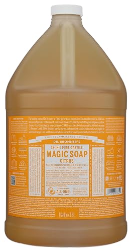 Dr. Bronner's, Soap Liquid Citrus Orange Organic, 128 Ounce Beauty & Personal Care Dr. Bronner's