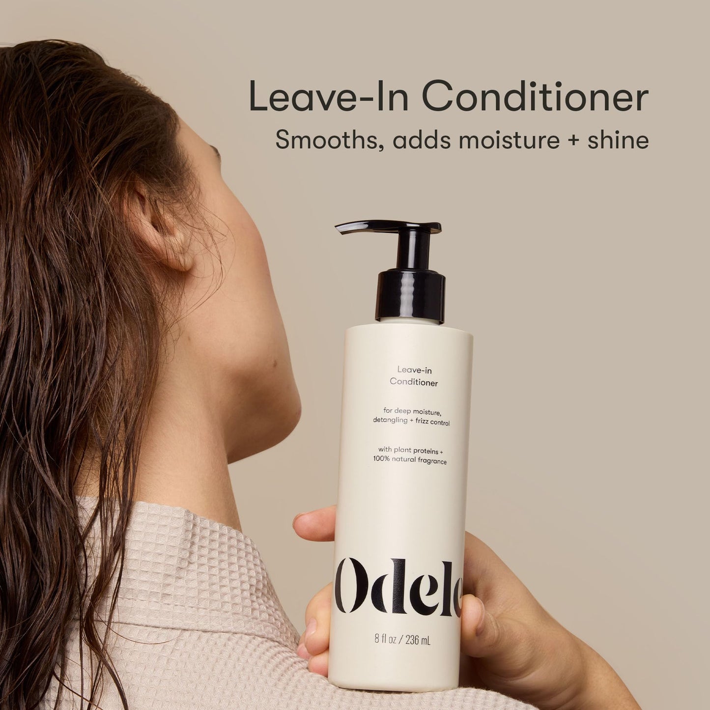 Odele Vegan Leave-In Conditioner, Hydrate & Control Frizz, 8 fl oz (1-Pack) Beauty and Personal Care Odele