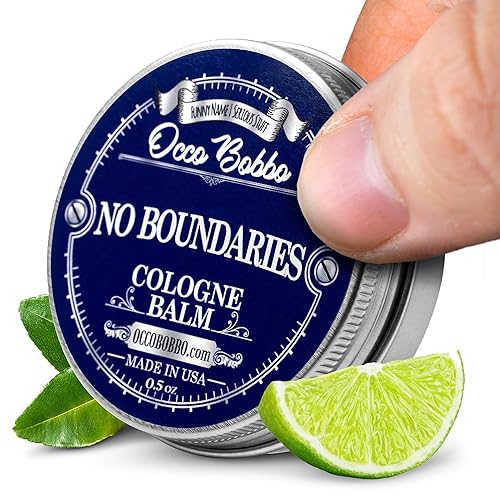Handy Hound Occo Bobbo No Boundaries Solid Cologne - Classic and Clean Scent that Combines Woody-Fresh Musk Cedar and Citrus Notes - Made In The USA