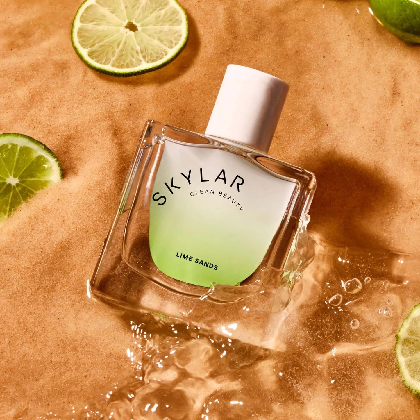 Skylar Lime Sands Eau de Parfum - Hypoallergenic & Clean Perfume for Women & Men, Vegan & Safe for Sensitive Skin - Woody Citrus Perfume with Notes