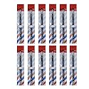 Black Ice Spray Barber Pencil (Tan) - 12 Pieces, Tool can be Used for Making Distinctive Beard, Mustache and Eyebrow Arches, Color:Tan, Pencil to Fill