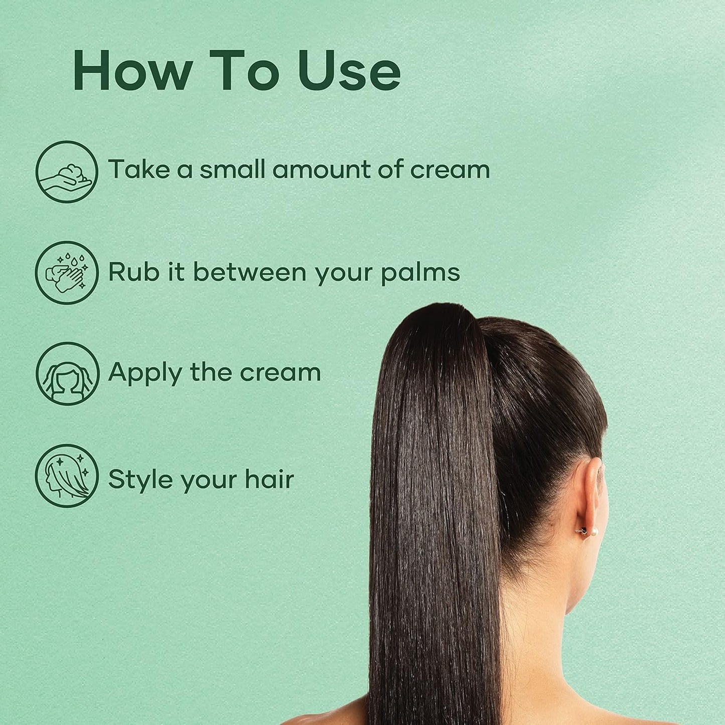 Botanic Hearth Tea Tree Shaping Cream, Hair Styling Cream with Collagen & Biotin | Style & Texture, Strong & Flexible Hold, for All Hair Types | Men