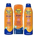 Banana Boat Sport Ultra SPF 50 Sunscreen Triple Pack | Includes 2 Sunscreen Sprays & 1 Lotion SPF 50, Sunblock, Water Resistant, Oxybenzone-Free, 8oz