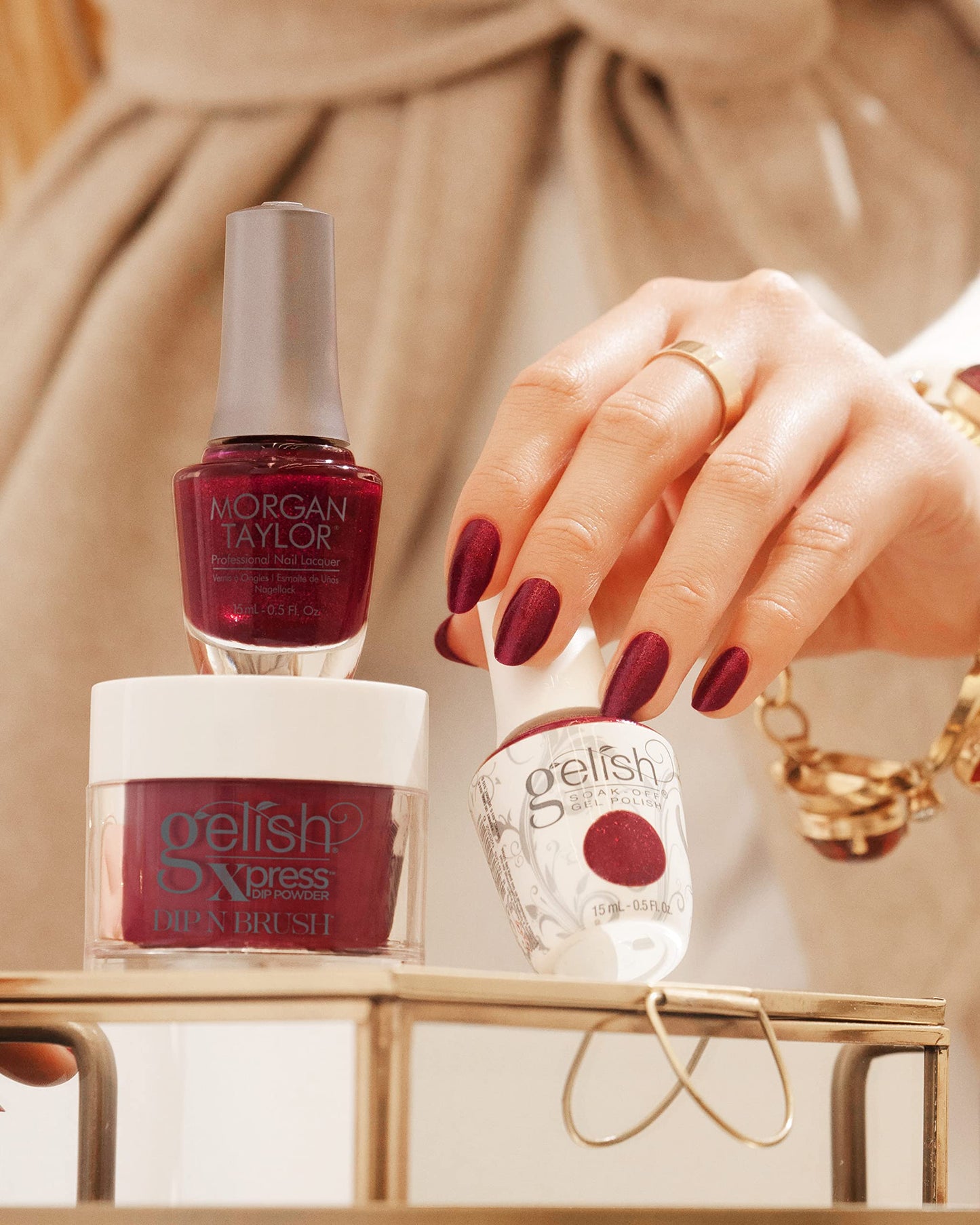 Gelish TPO-Free Soak-Off Gel Nail Polish: Good Gossip, 15mL Beauty & Personal Care Gelish