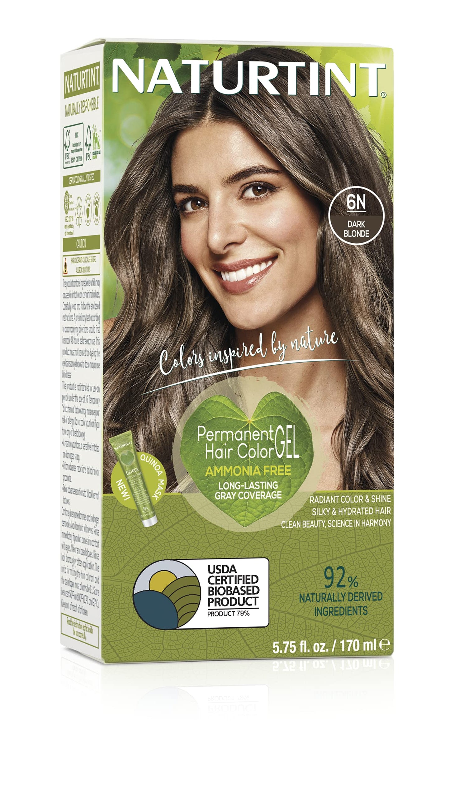 Naturtint - Permanent Hair Colorant-Dark Blonde, 5.28 fl oz liquid