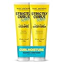 Marc Anthony Strictly Curls 3x Moisture Deep Shampoo & Conditioner for Curl Defining & Anti Frizz - Shea Butter, Marula Oil, Aloe & Coconut Oil