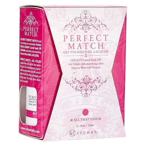 LeChat Perfect Match Gel Polish, All That Sass, 0.5 Ounce (PMS179) Beauty & Personal Care LECHAT